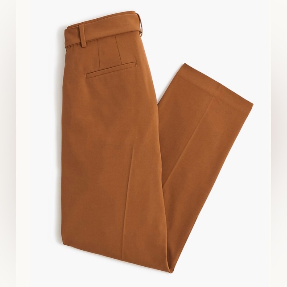 NWT•J. Crew Factory•Women's Belted Straight-Leg Trousers
Sz 8 Tall - Picture 5 of 9